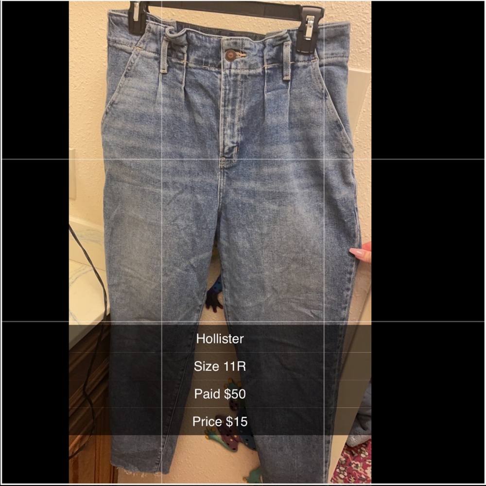 Hollister mom jeans